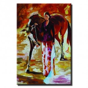 Tranh in Canvas sơn dầu